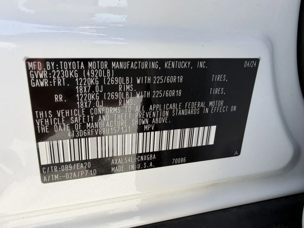 Used 2024 Beige Toyota Limited image 32
