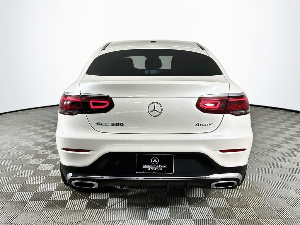 Certified Used 2023 White Mercedes-Benz GLC 300 Coupe image 6