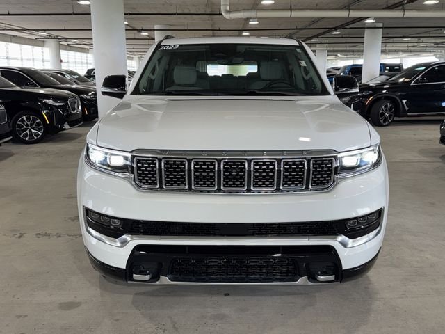 Used 2023 Bright White Clearcoat Jeep Base image 3