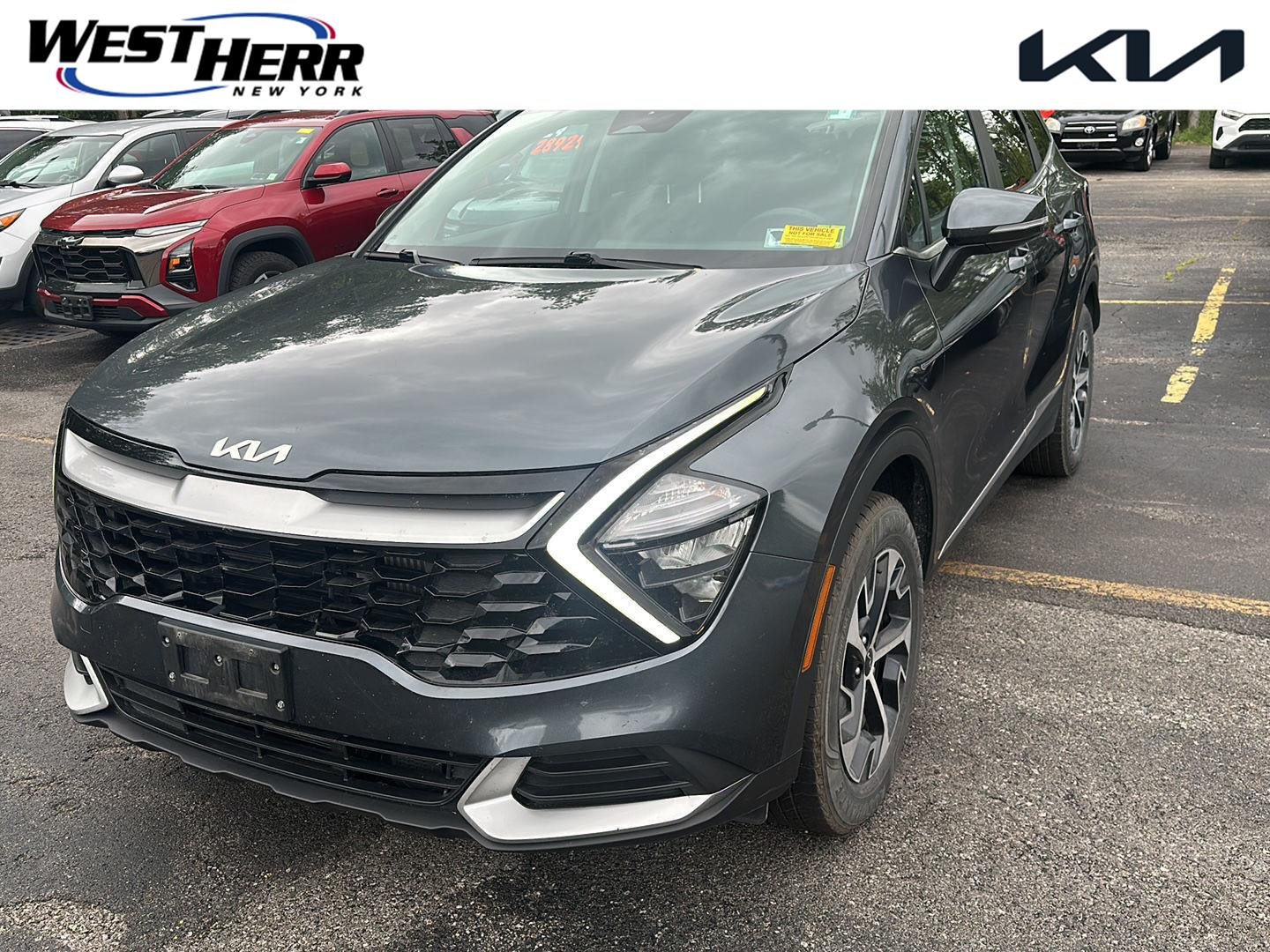 Used 2023 Gravity Gray Kia EX image 1