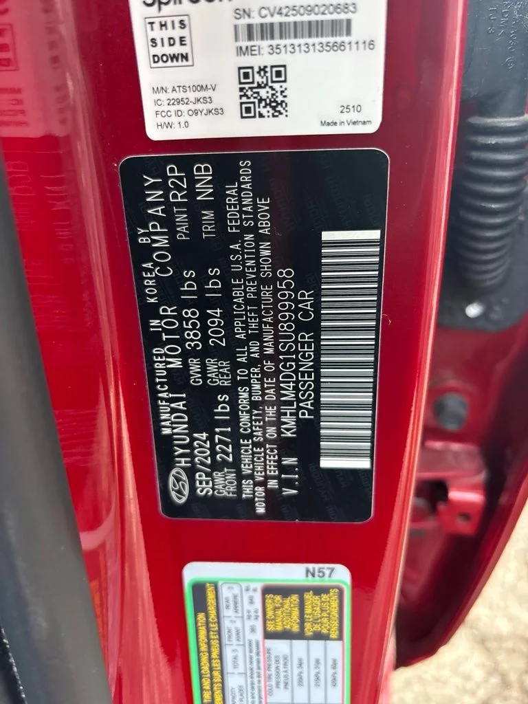 Used 2025 Red Hyundai SEL Sport image 10