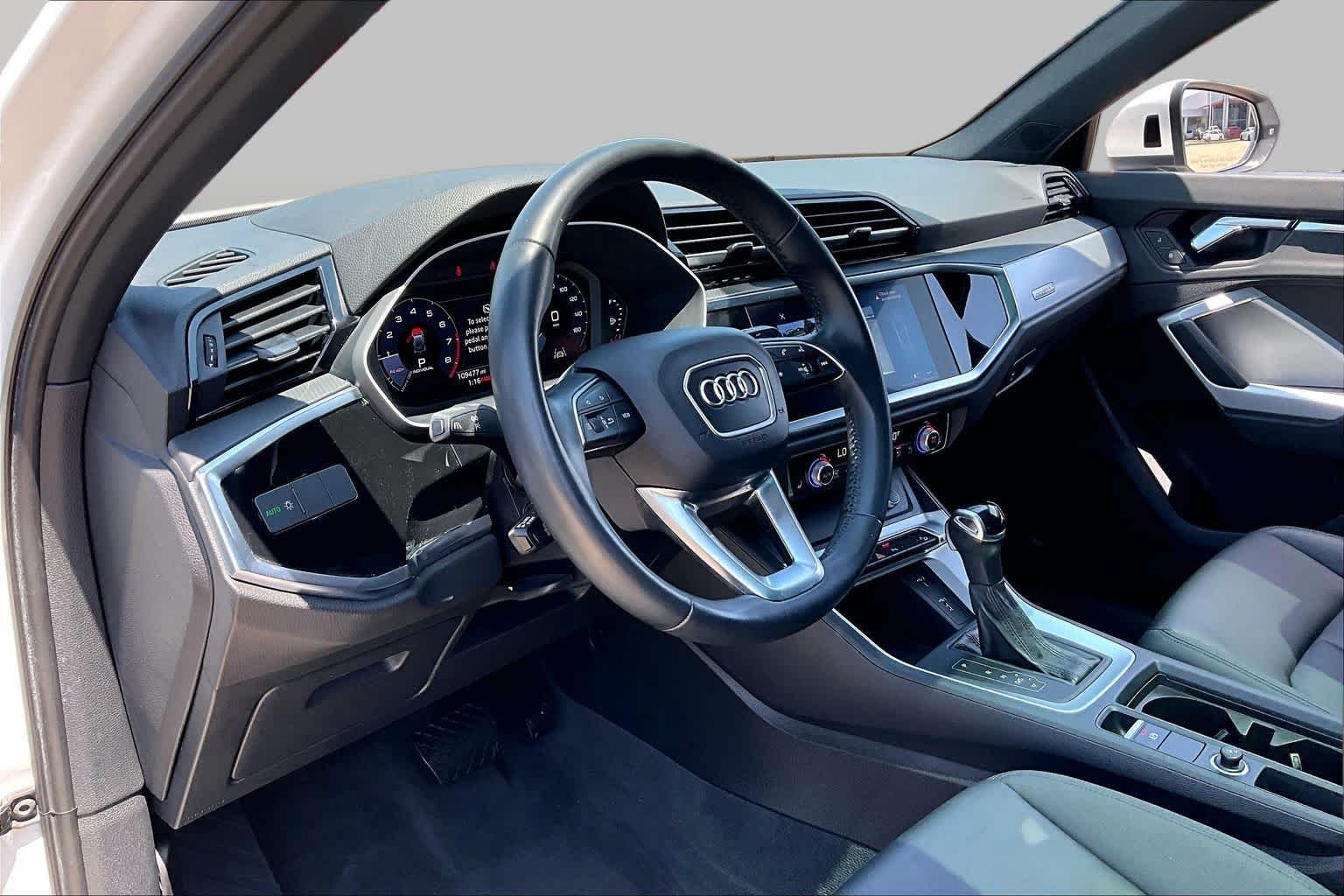 Used 2020 Glacier White Metallic Audi Premium image 18
