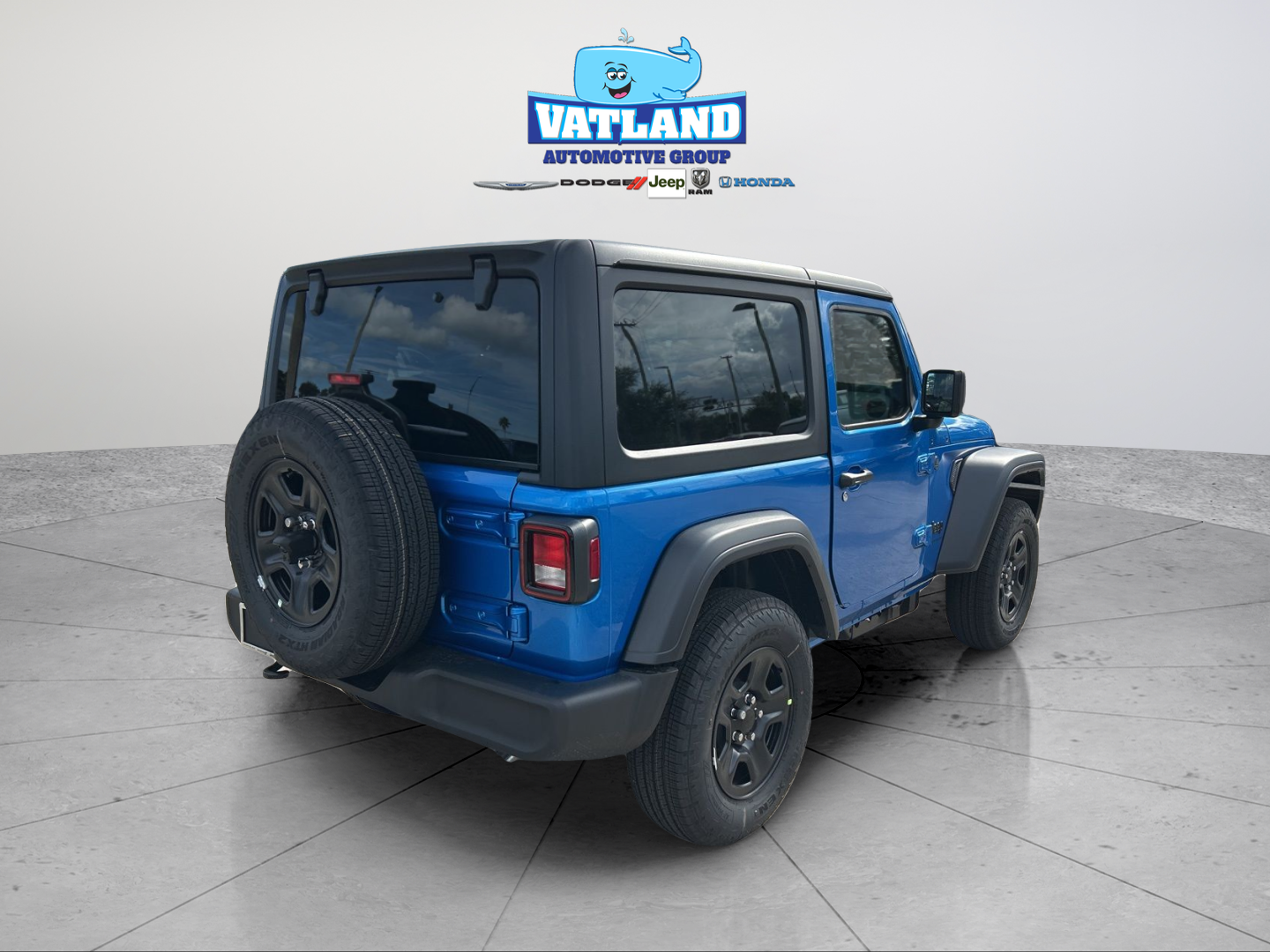 New 2026 Hydro Blue Pearl-Coat Exterior Paint Jeep Sport image 5
