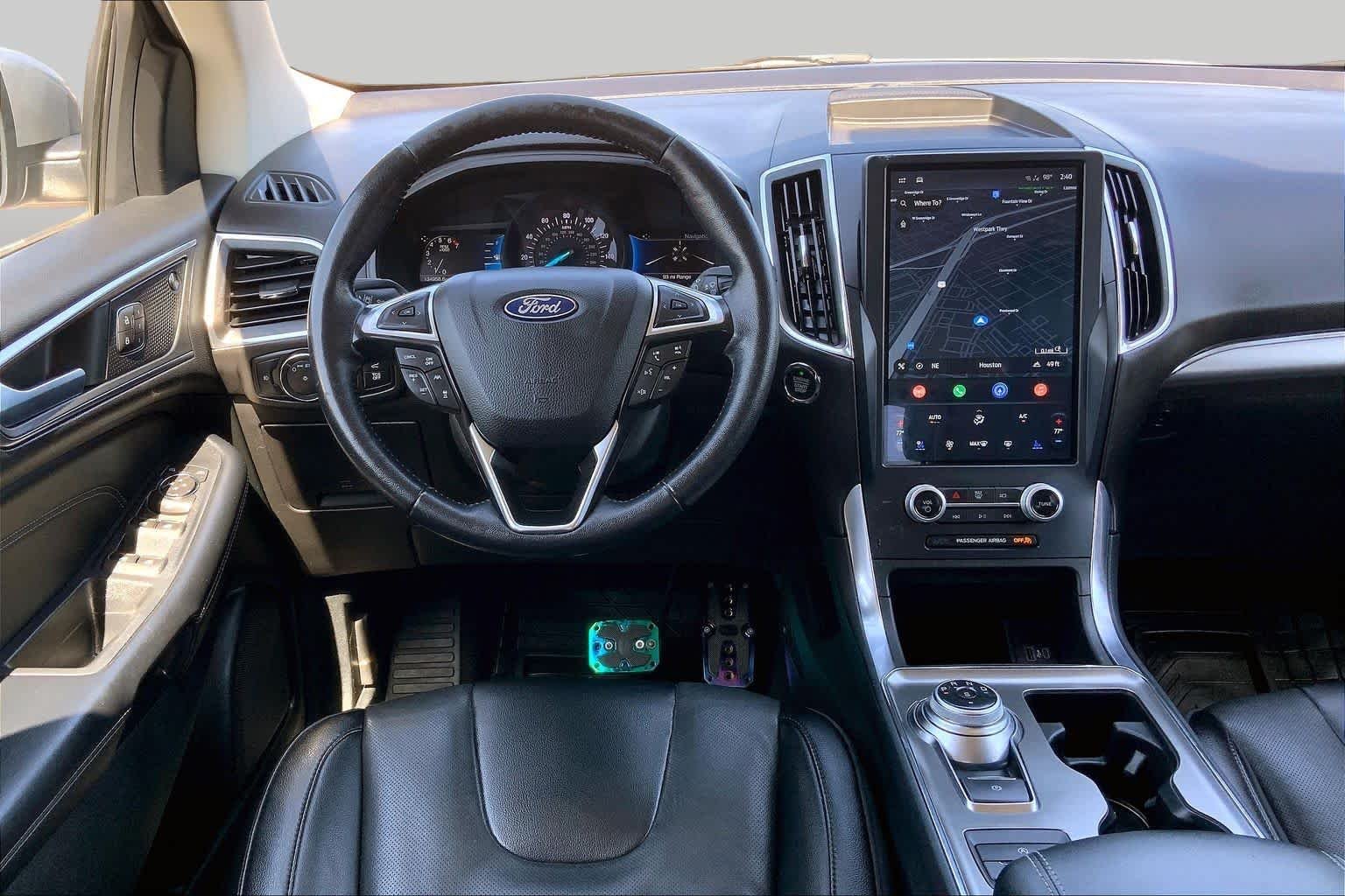 Used 2022 Iconic Silver Metallic Ford Titanium image 6
