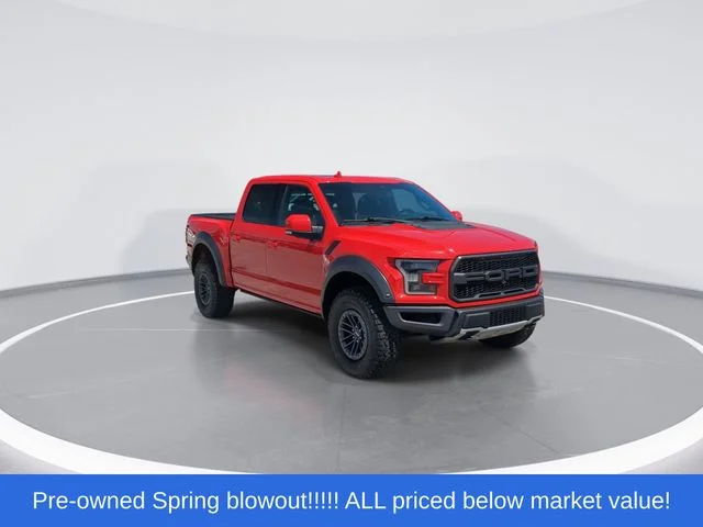 Used 2019 Red Ford Raptor image 2