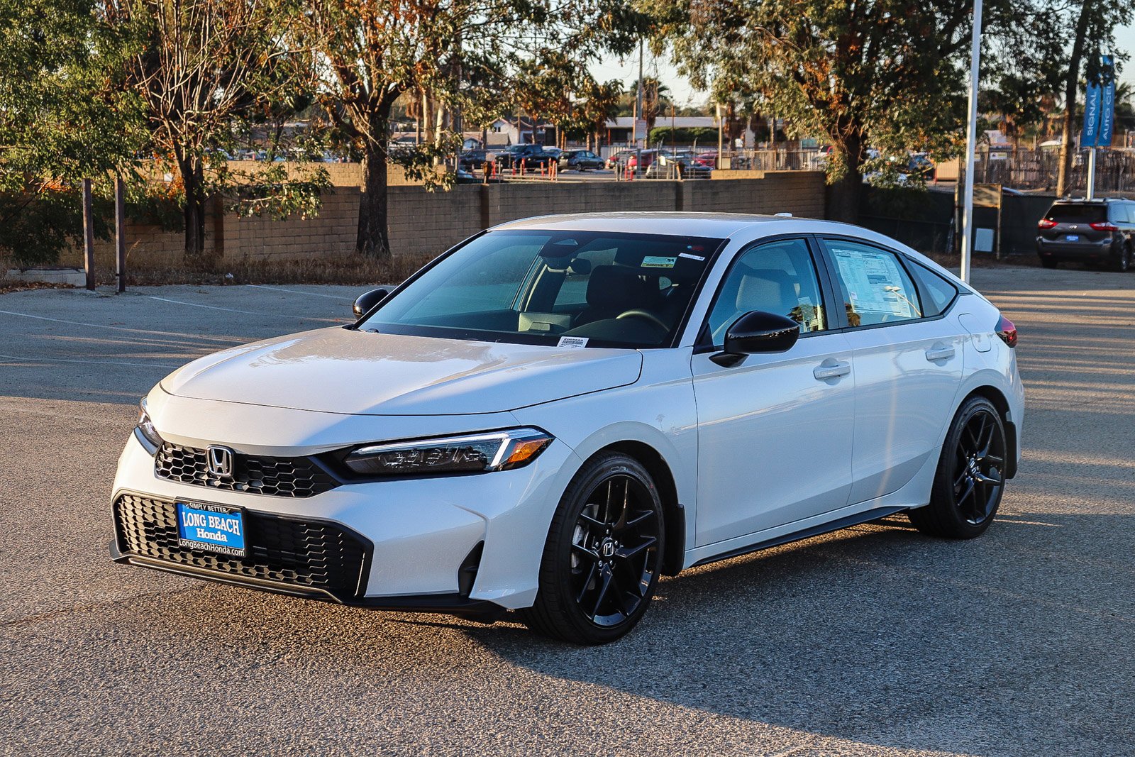 New 2026 Platinum White Pearl Honda Sport image 3
