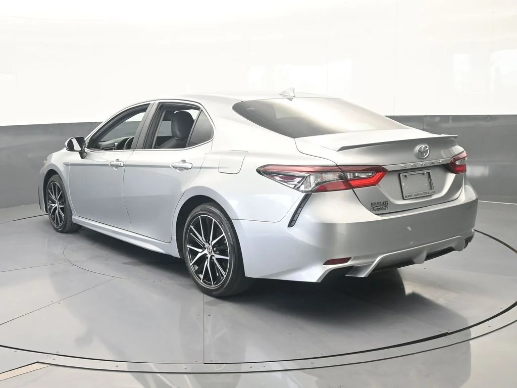 Used 2024 Celestial Silver Metallic Toyota SE image 3
