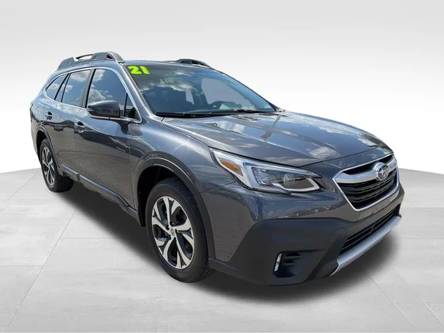Used 2021 Gray Subaru Limited XT image 1