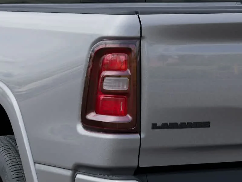 New 2026 Billet Silver Metallic Clear-Coat Exterior Paint RAM Laramie image 9