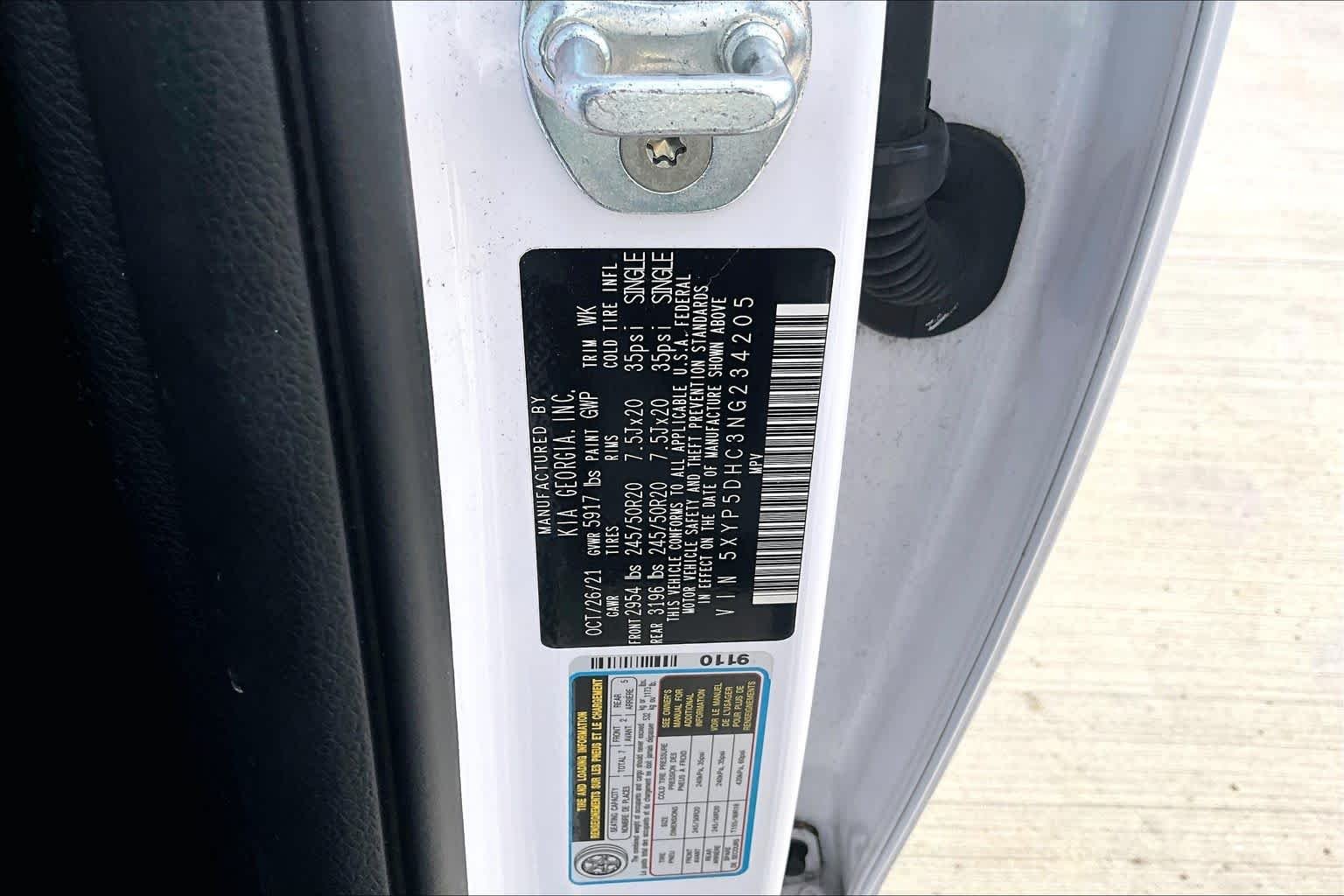 Used 2022 Glacial White Pearl Kia SX image 34