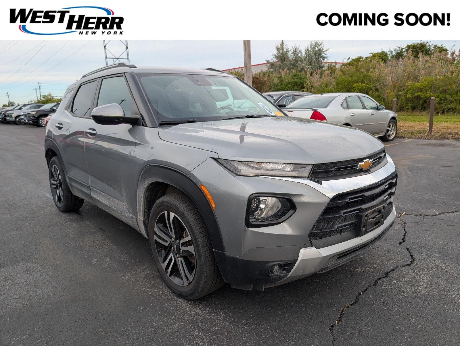 Used 2023 Sterling Gray Metallic Chevrolet LT image 1
