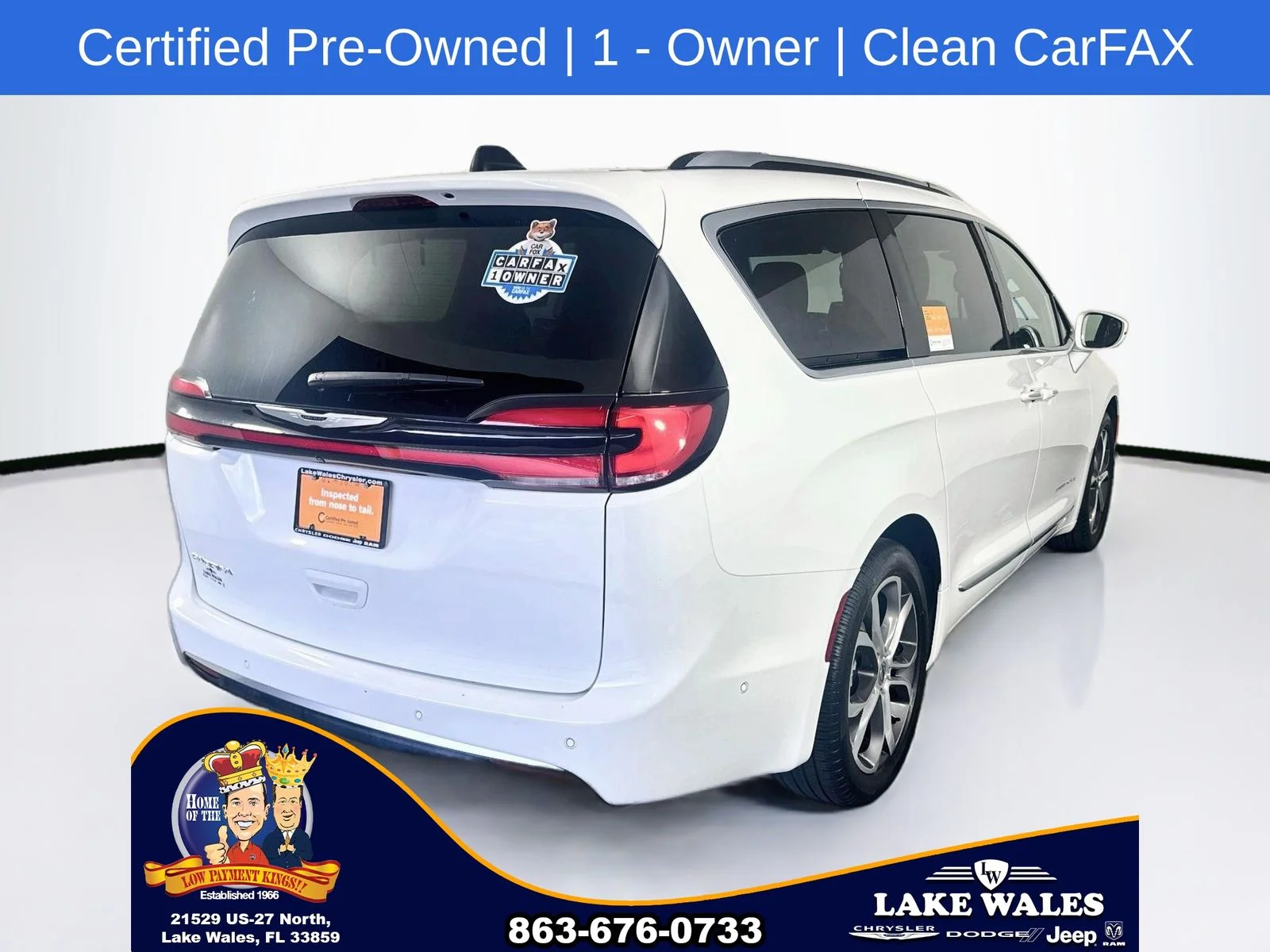 Certified Used 2024 White Chrysler Pinnacle image 7