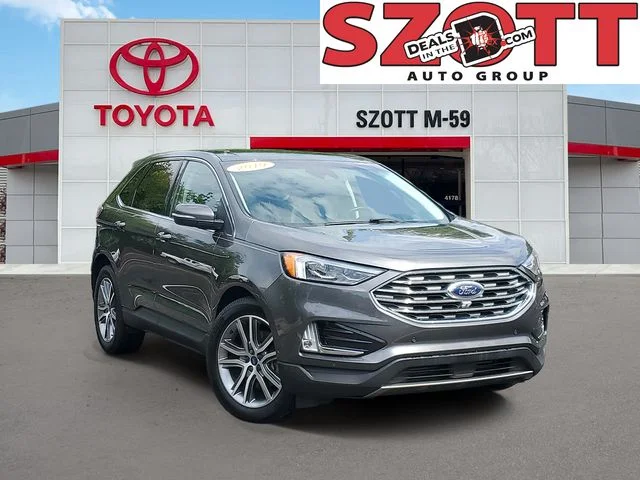 Used 2019 Gray Ford Titanium image 1