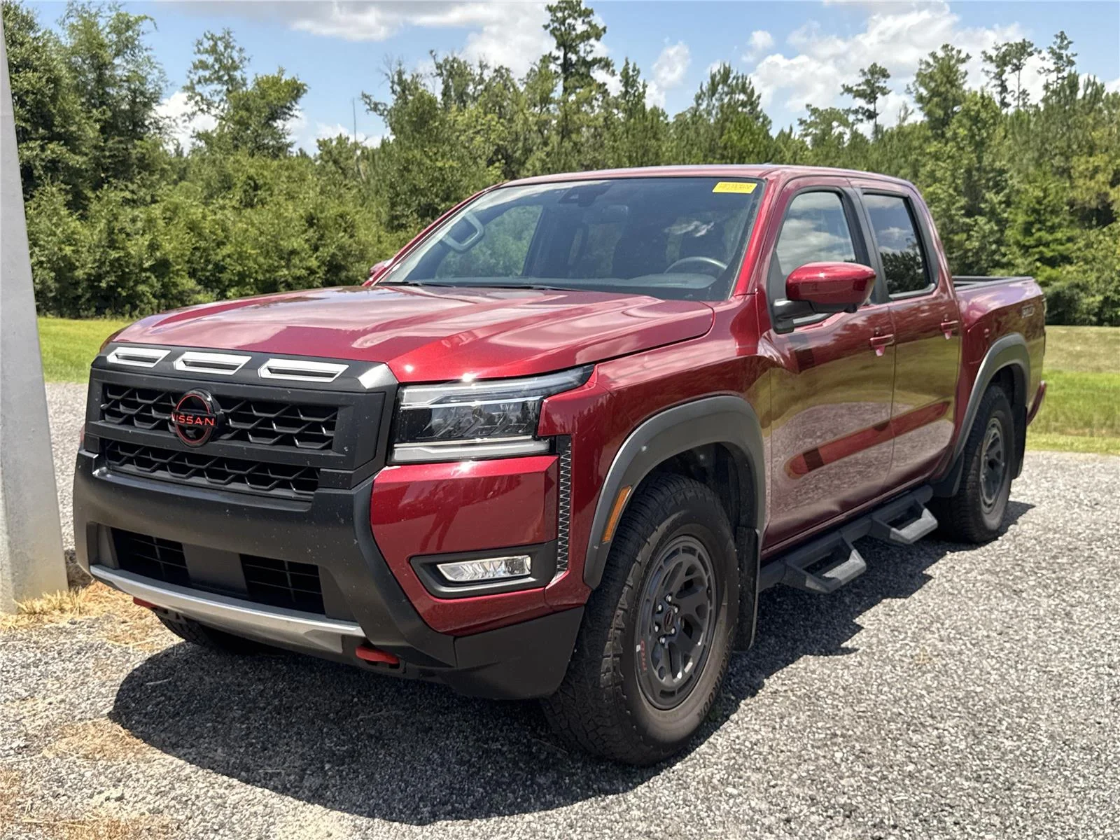 Used 2025 Cardinal Red Metallic Tricoat Nissan PRO-X image 4