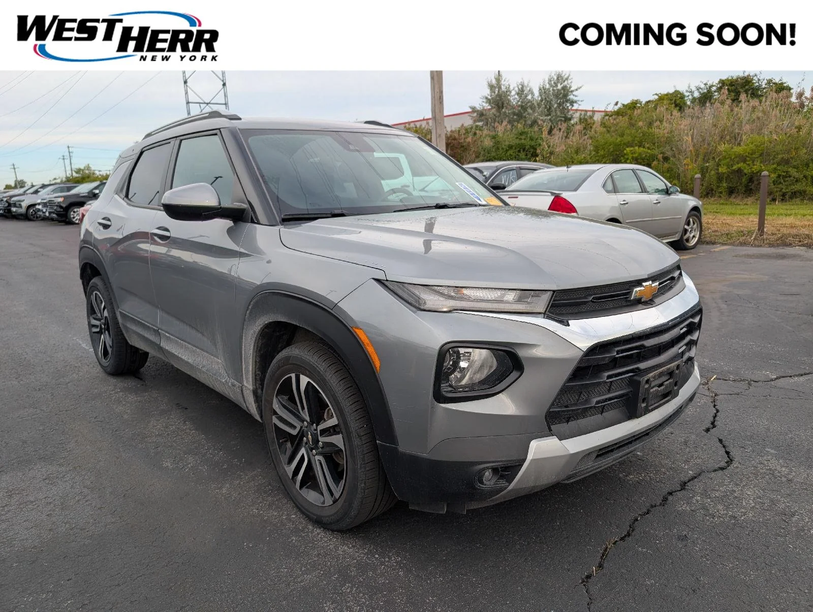 Used 2023 Sterling Gray Metallic Chevrolet LT image 1