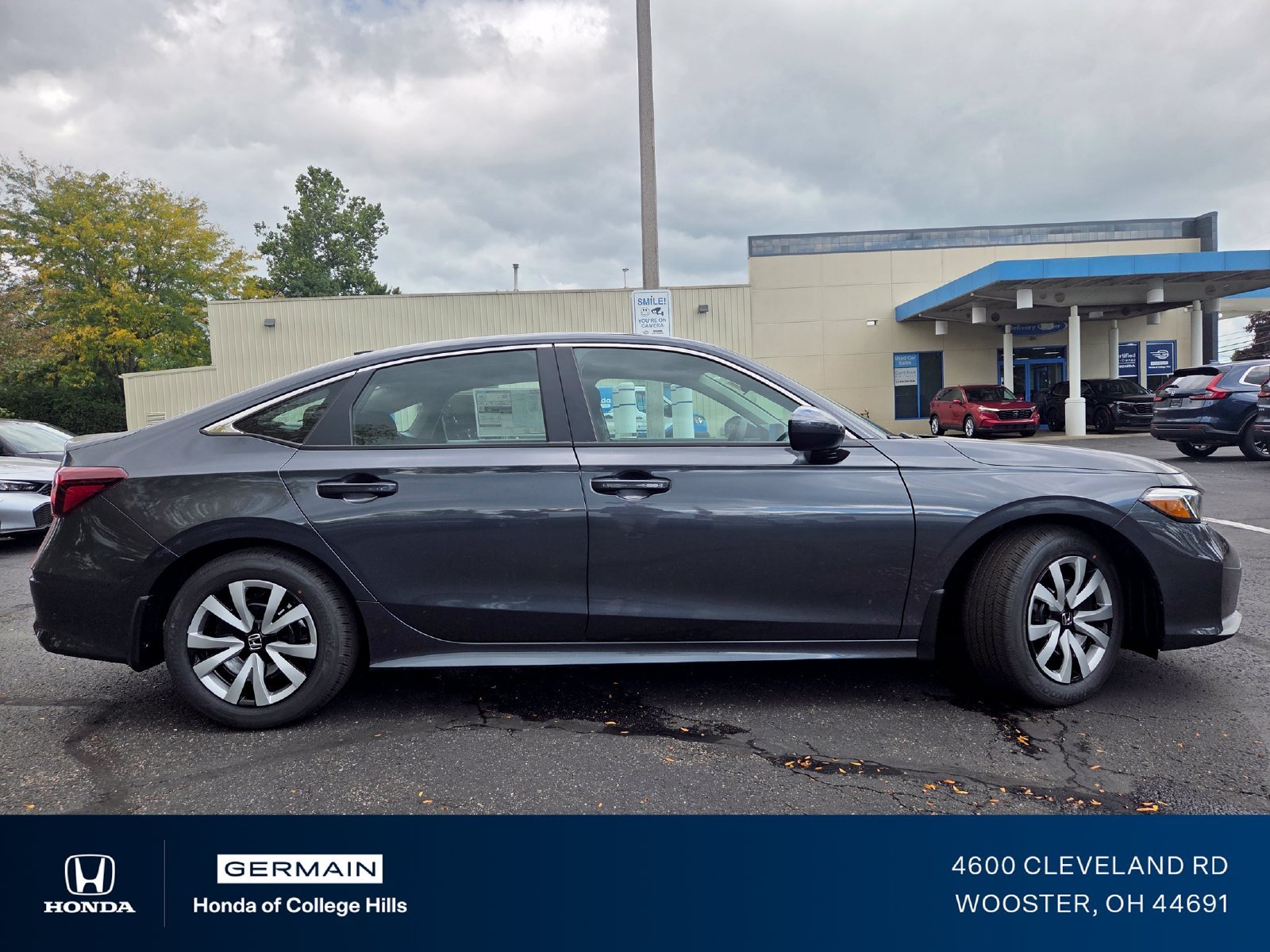New 2026 Meteorite Gray Metallic Honda LX image 16