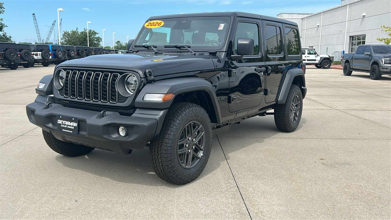New 2026 Black Clearcoat Jeep Sport S image 8
