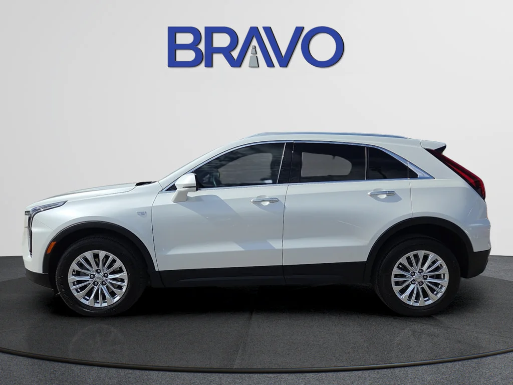 Used 2024 Crystal White Tricoat Cadillac Luxury image 2