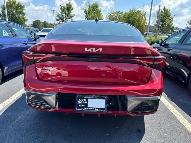Certified Used 2025 Red Kia EX image 3
