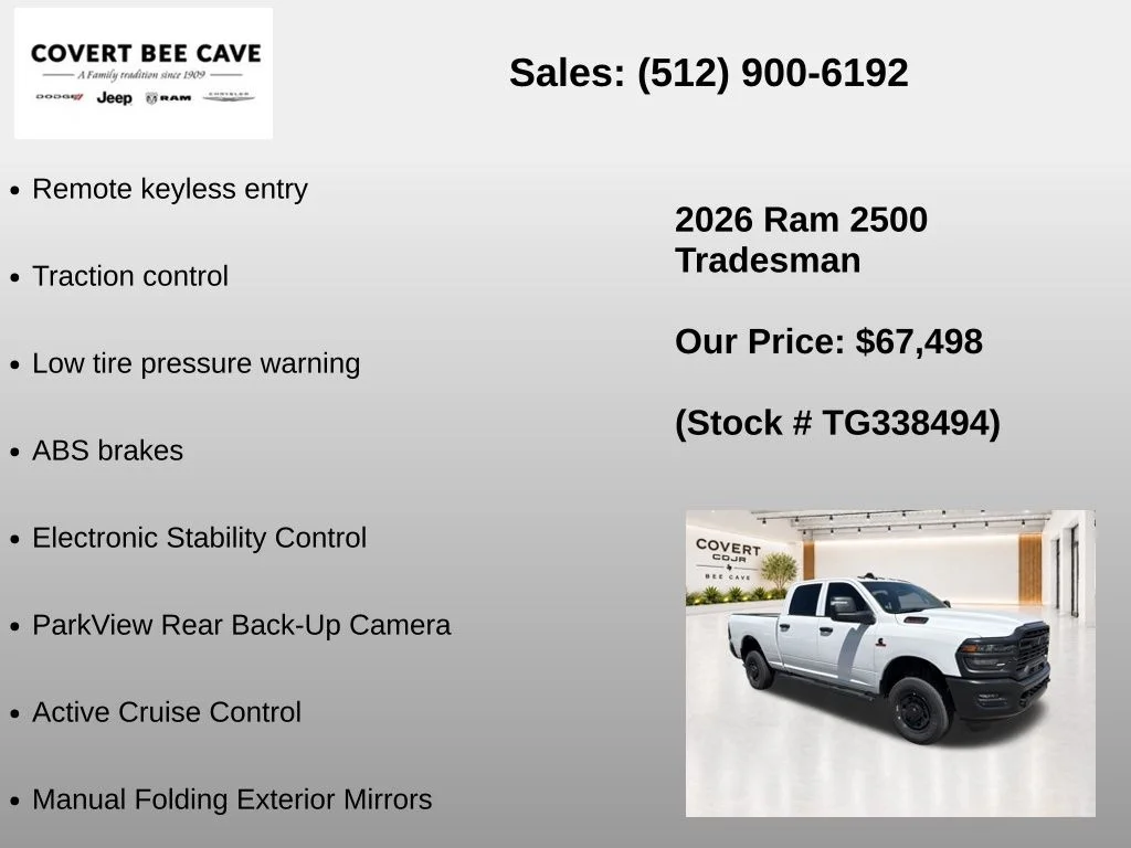 New 2026 White Ram Tradesman image 7