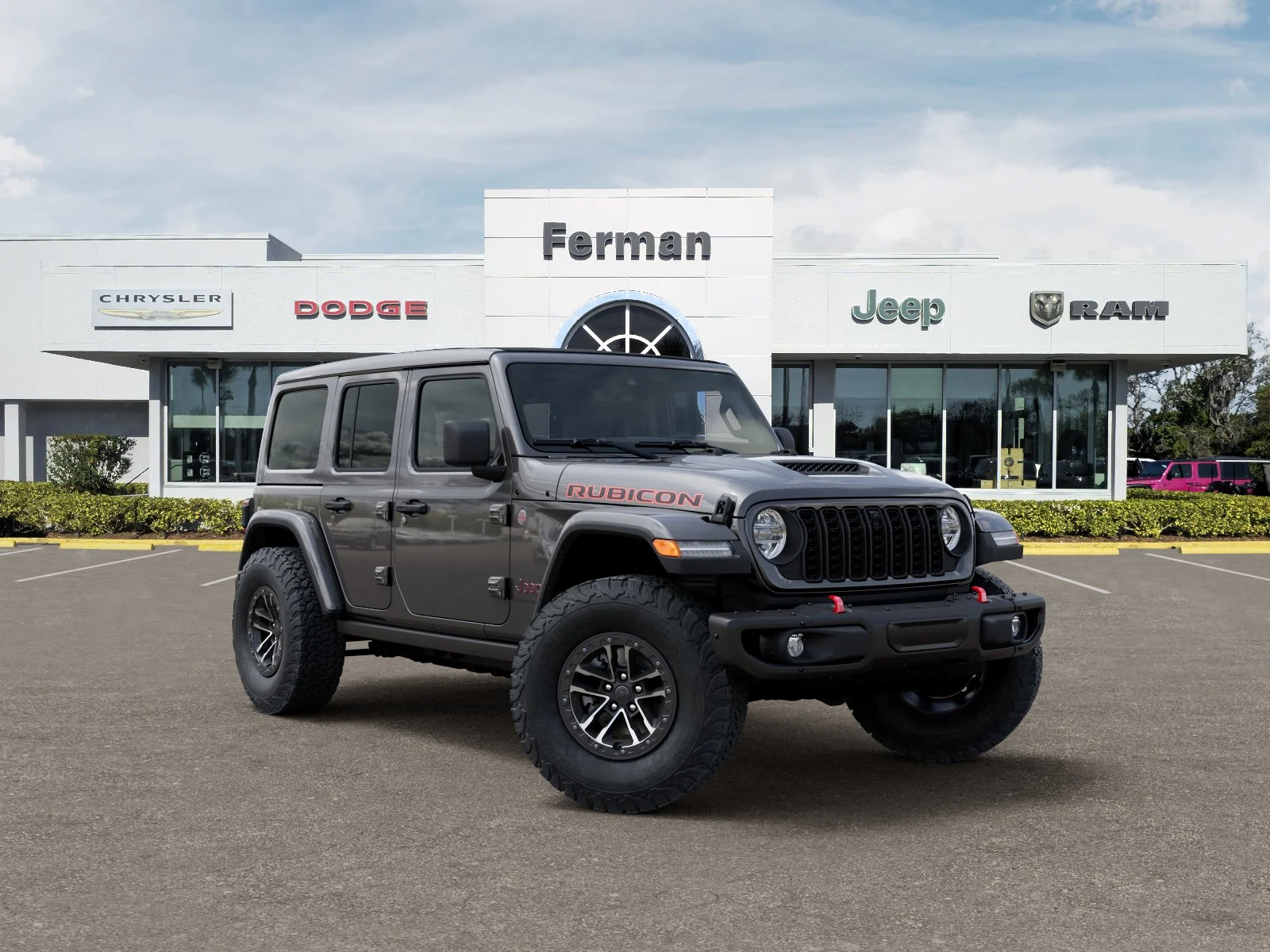 New 2026 Granite Crystal Metallic Clear-Coat Exterior Paint Jeep Rubicon X image 30