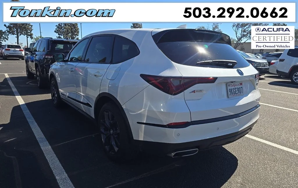 Certified Used 2024 Platinum White Pearl Acura A-Spec SH-AWD image 5