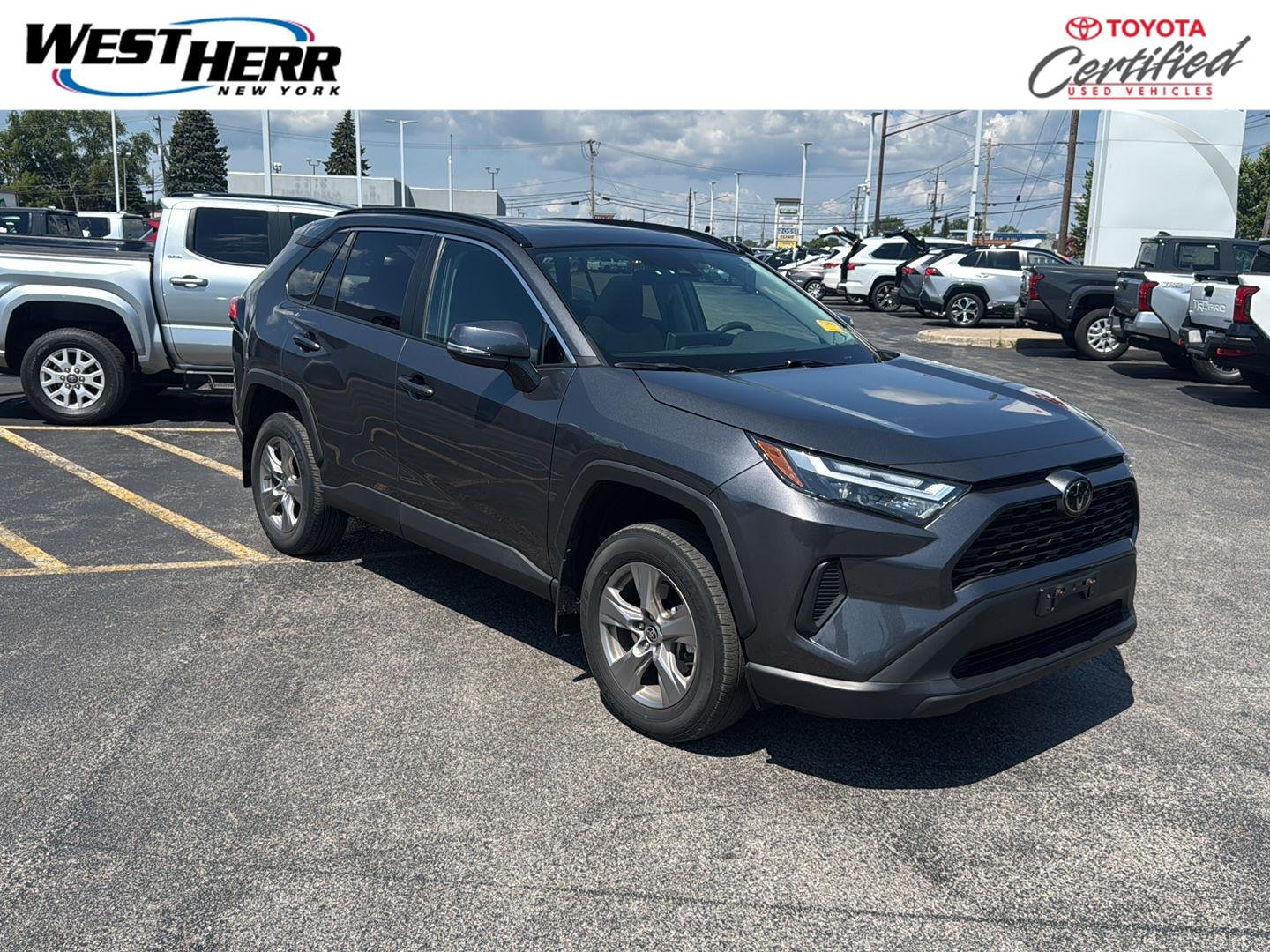 Used 2023 Magnetic Gray Metallic Toyota XLE image 1