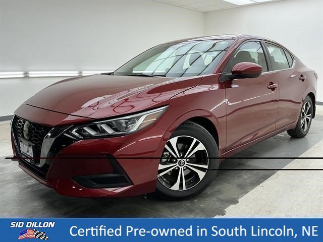 Used 2021 Scarlet Ember Tintcoat Nissan SV image 1