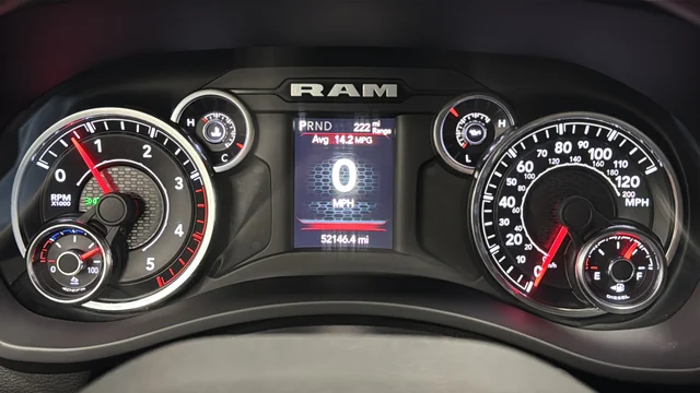 Used 2022 Billet Silver Metallic Ram Big Horn image 16