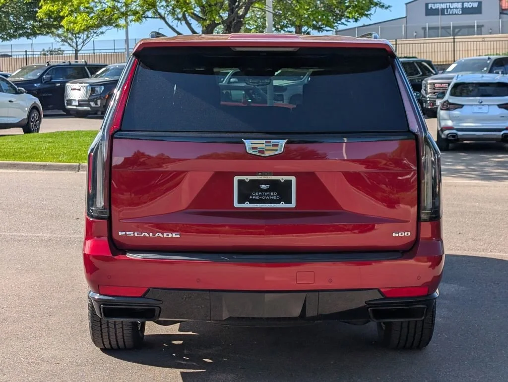 Used 2024 Radiant Red Tintcoat Cadillac Sport Platinum image 4