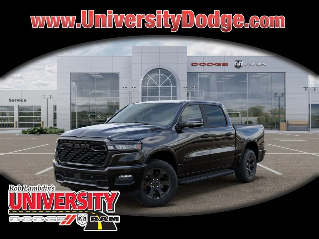 New 2026 Diamond Black Crystal Pearlcoat RAM Big Horn/Lone Star image 1