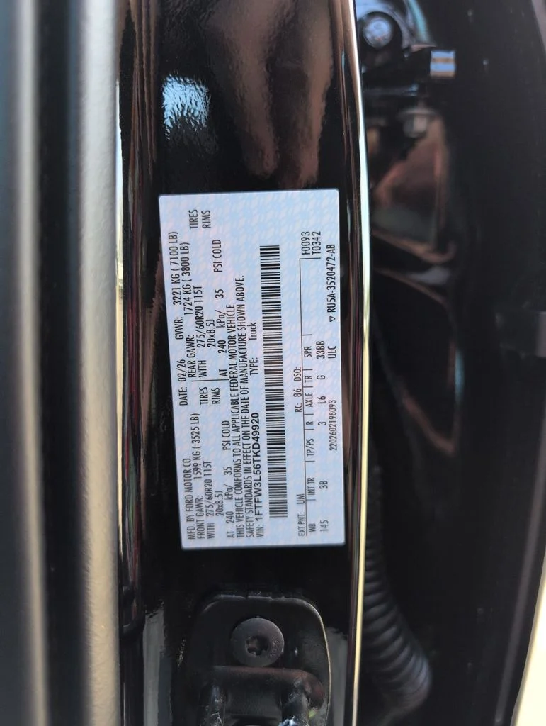 New 2026 Black Ford BLACKWIDOW PACKAGE image 36