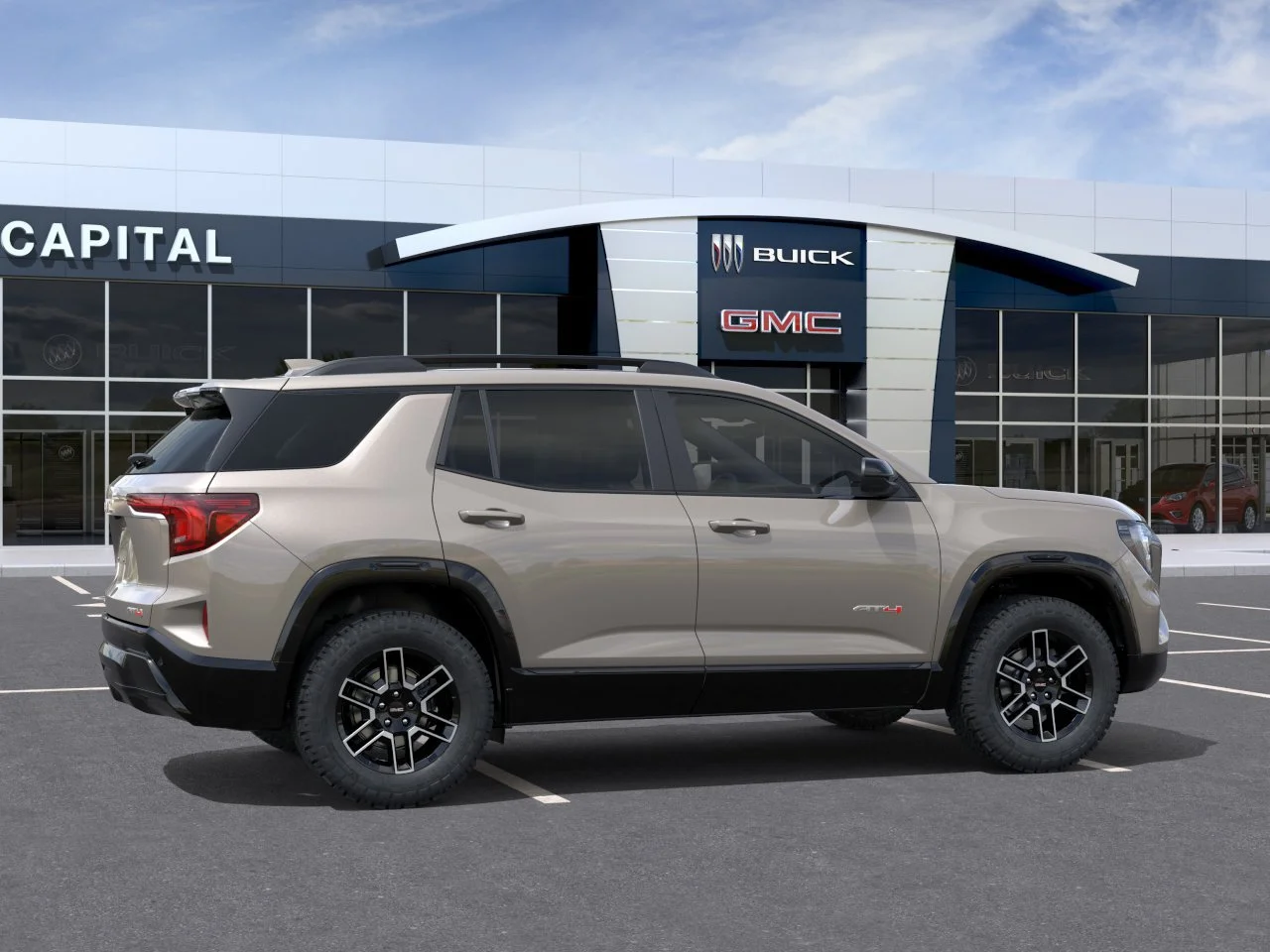 New 2027 Riverstone Metallic GMC AWD AT4 image 6