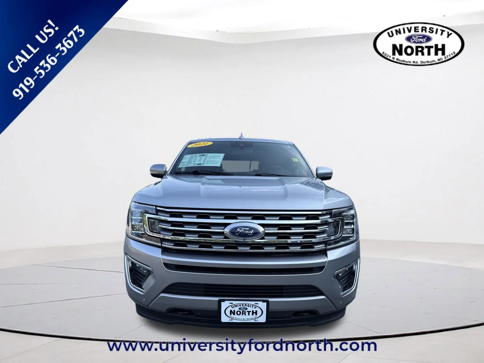Used 2021 Iconic Silver Metallic Ford Limited image 2