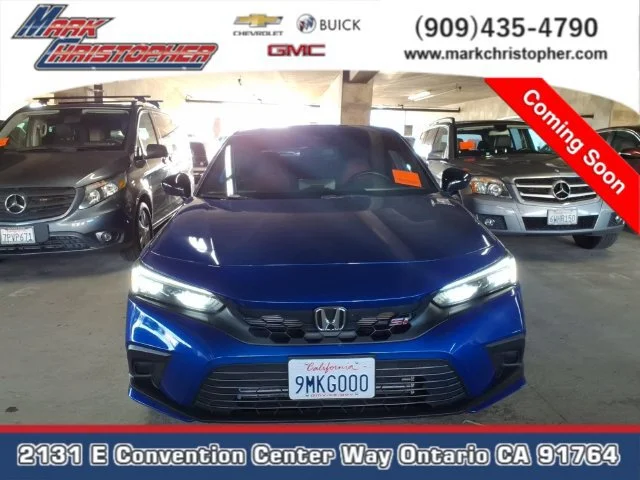 Used 2024 Blue Honda 4DR MT image 2