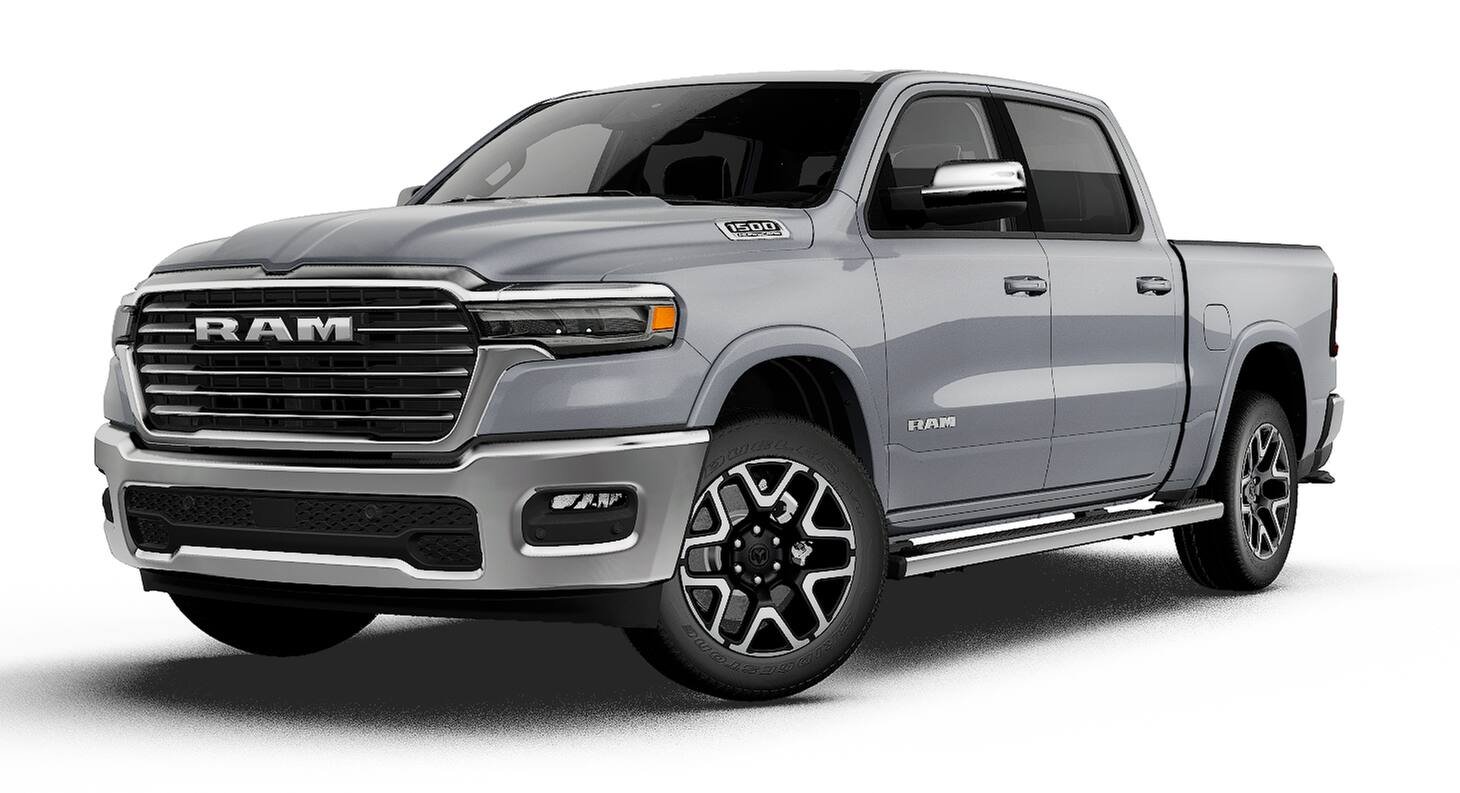 New 2027 Silver Zynith Exterior Paint RAM LARAMIE image 1