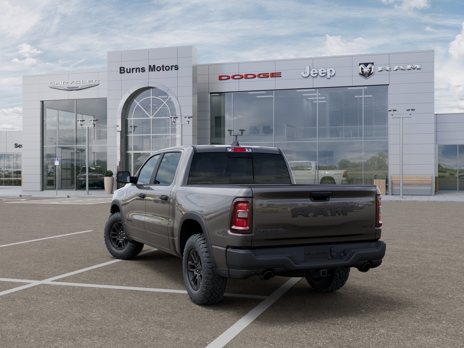 New 2026 Granite Crystal Metallic Clear-Coat Exterior Paint RAM Rebel image 29