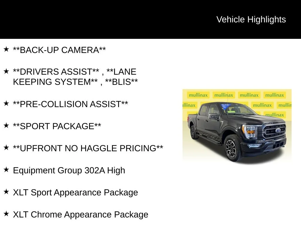 Certified Used 2023 Black Ford XLT image 12