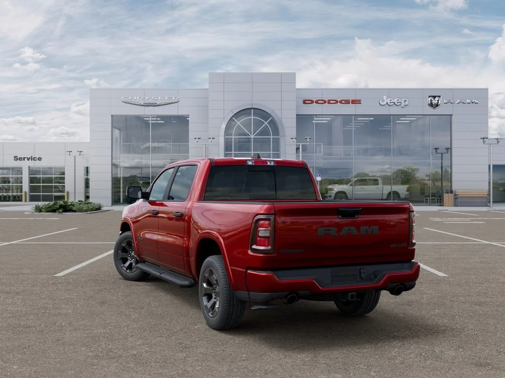 New 2026 Molten Red Pearl-Coat Exterior Paint RAM Big Horn/Lone Star image 3