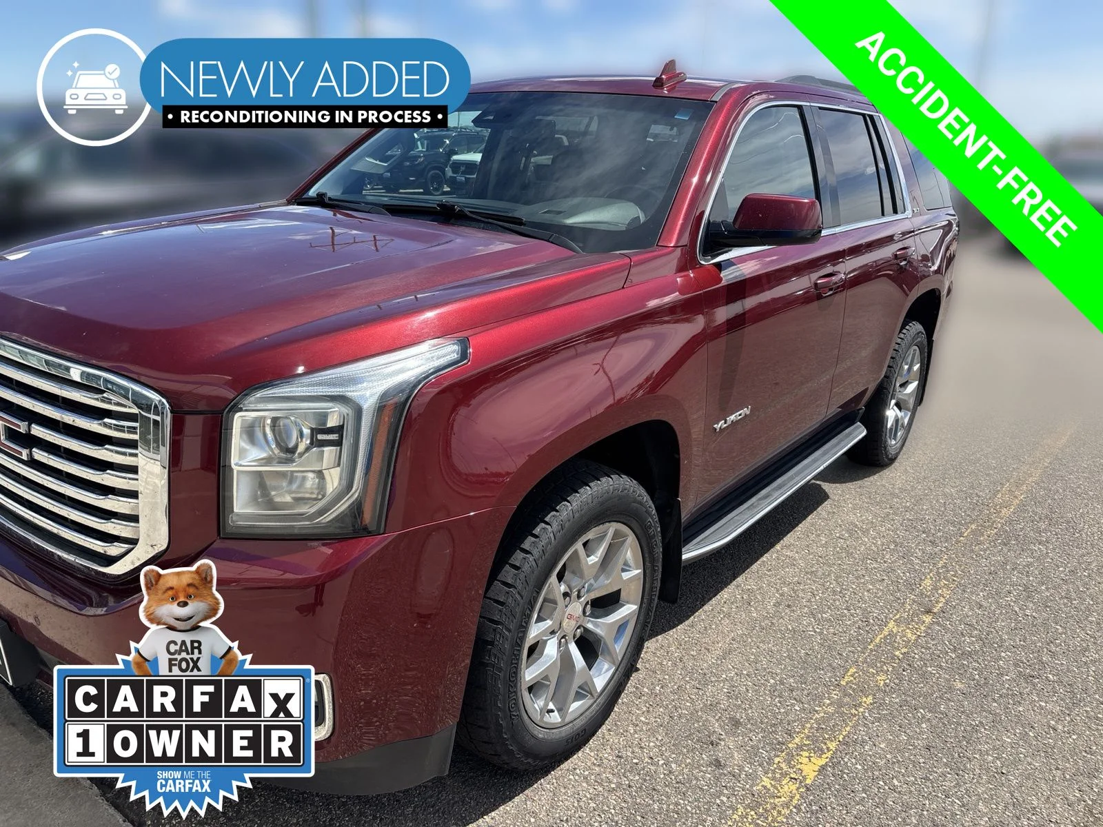 Used 2018 Red GMC SLT image 1