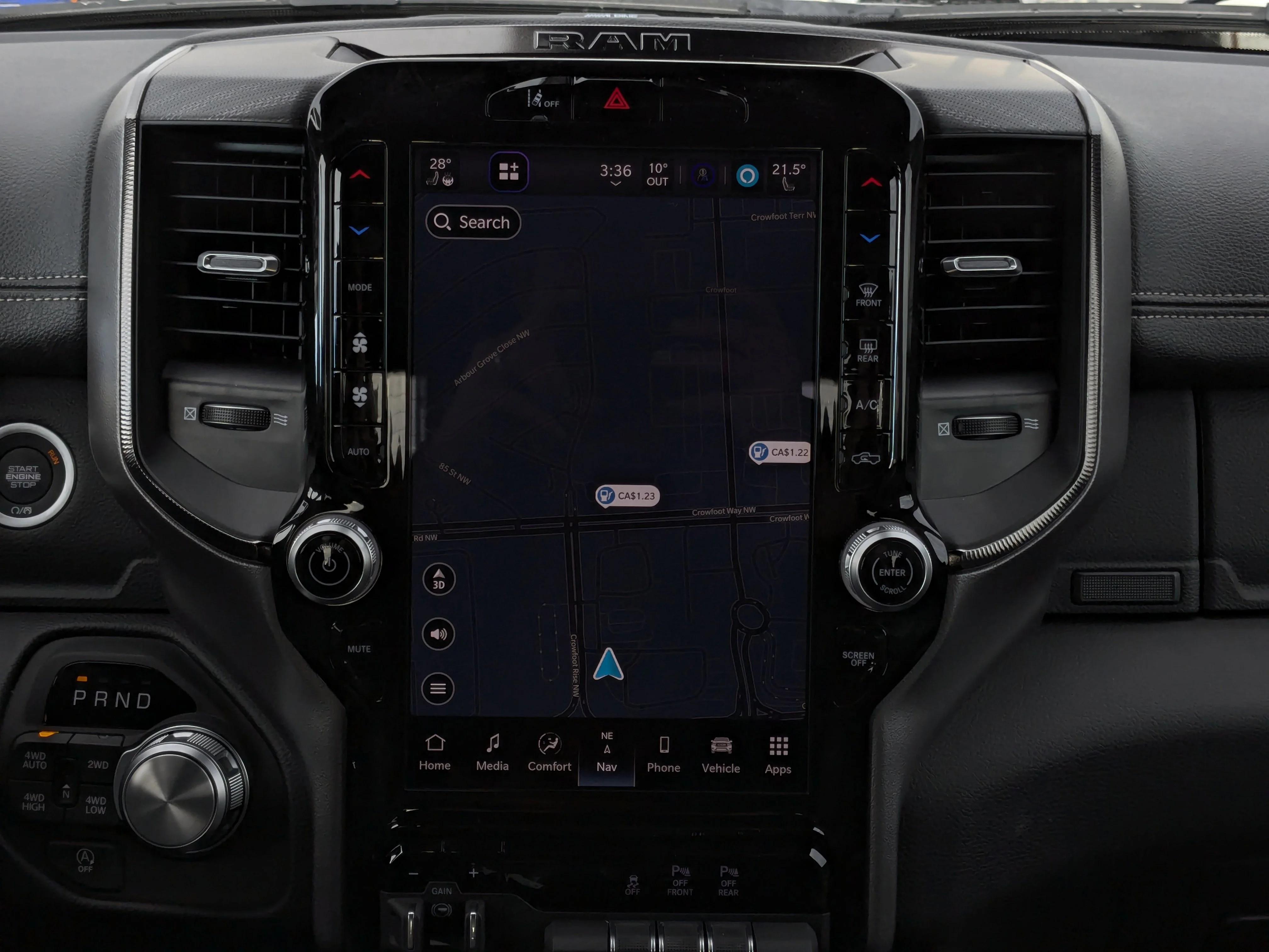 New 2026 Black RAM Sport - 360 Parking Cams - Adaptive Cruise - 12 Display Uconnect 5 W Nav & Tons More! image 23