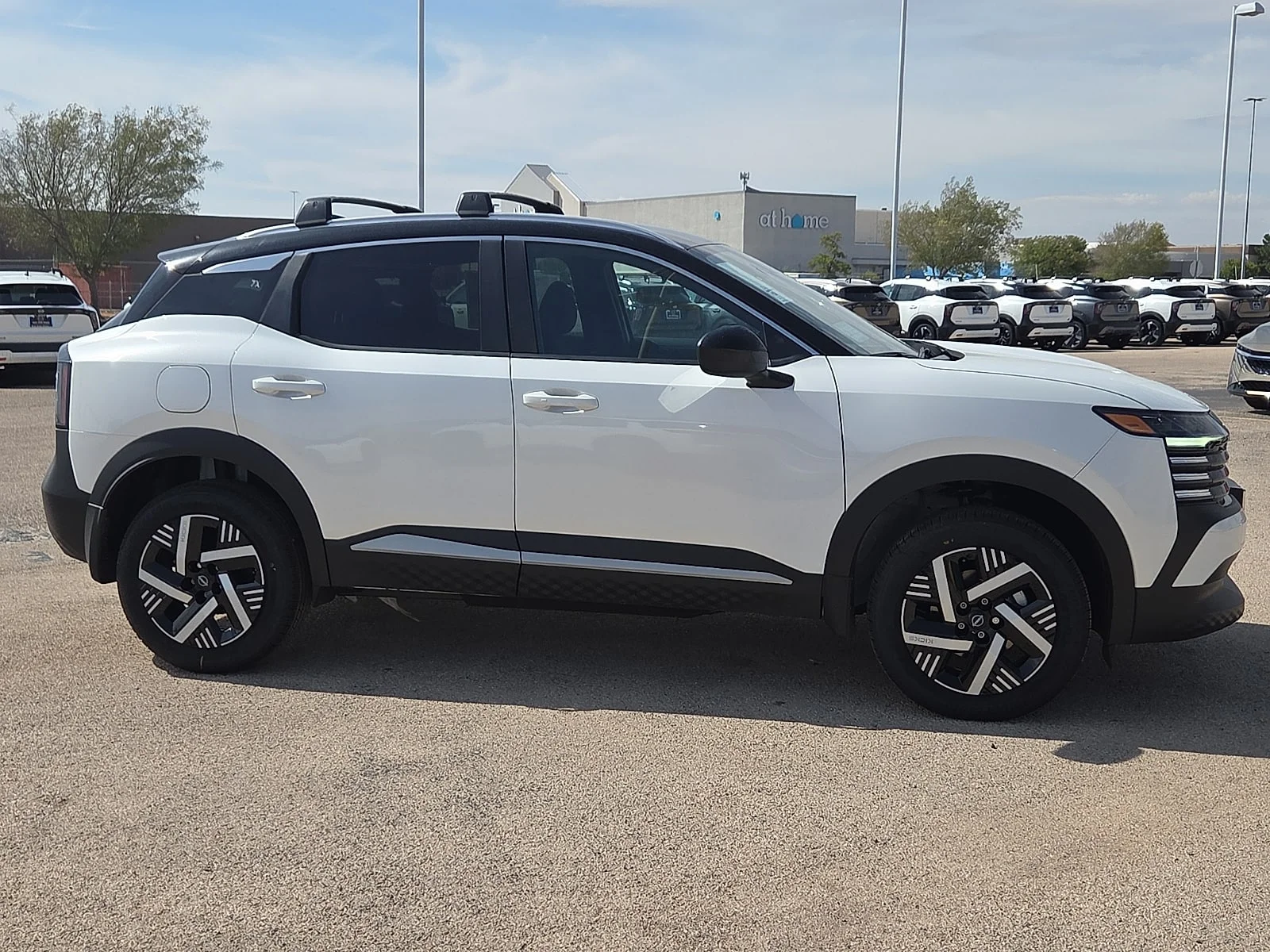 New 2026 XAB 2T White Black Nissan SV Front-Wheel Drive image 5