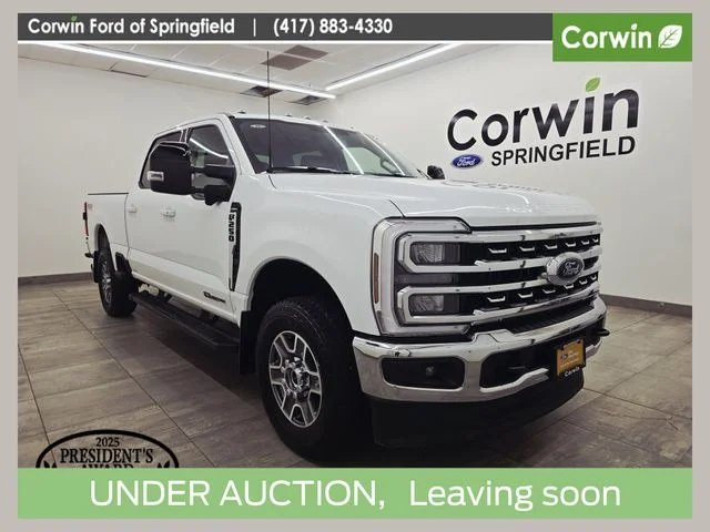 Certified Used 2025 Oxford White Ford Lariat image 1