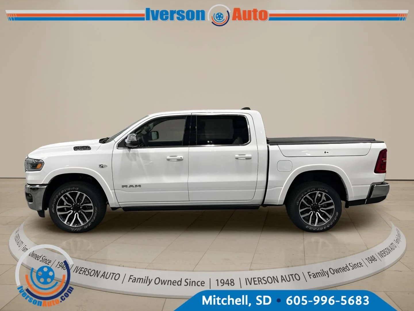 New 2027 Bright White Clear-Coat Exterior Paint RAM Longhorn image 4