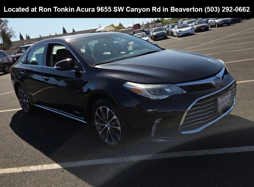 Used 2018 Midnight Black Metallic Toyota XLE Plus image 1