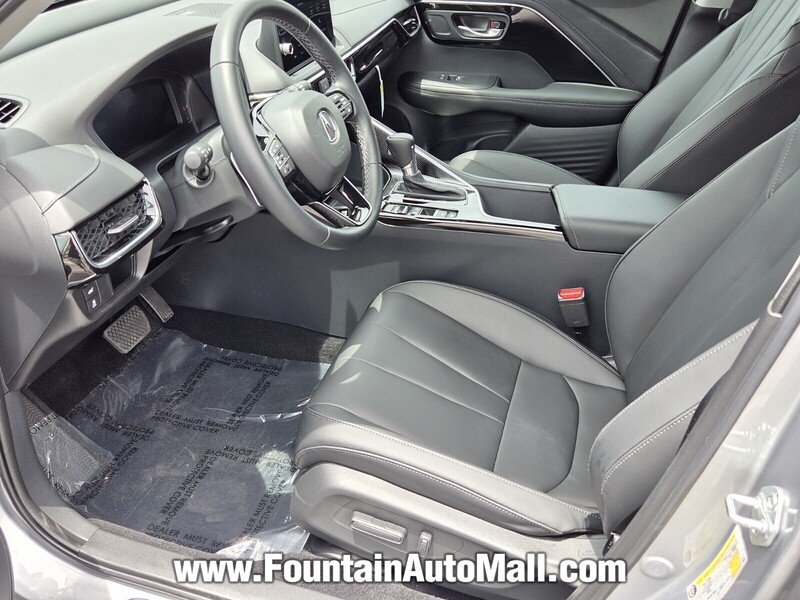 Used 2025 Solar Silver Metallic Acura FWD image 8