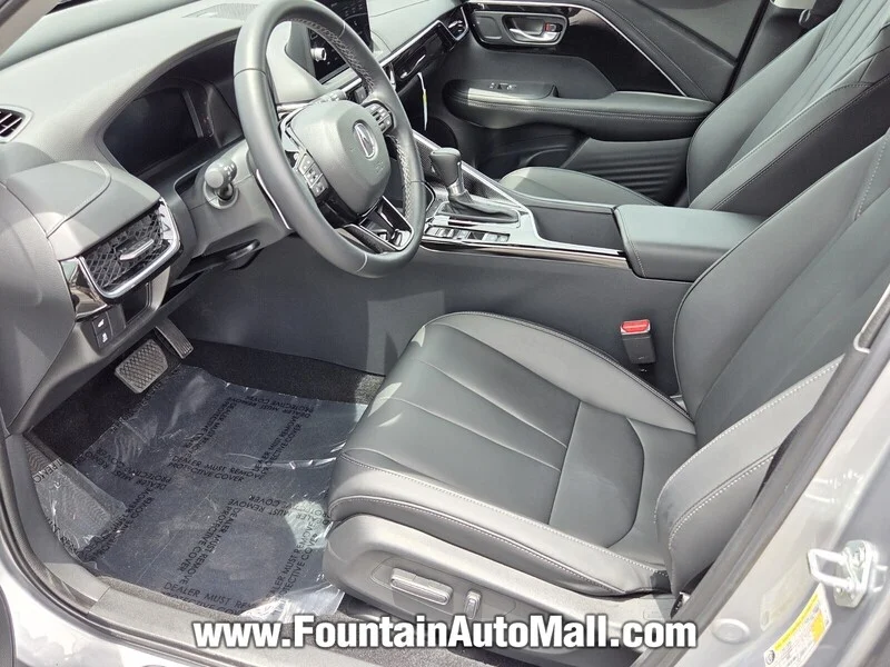 Used 2025 Solar Silver Metallic Acura FWD image 8
