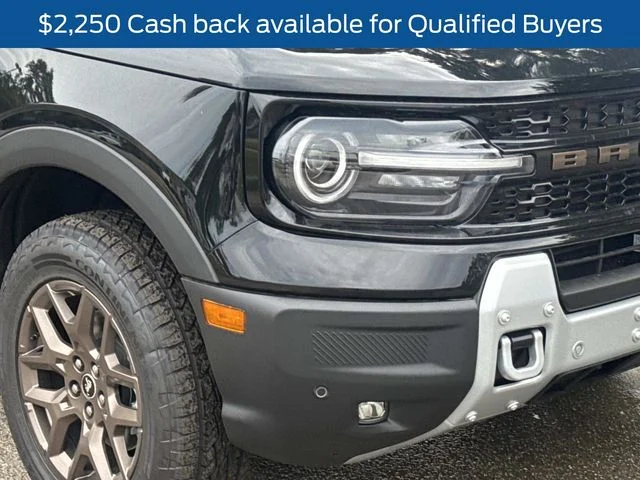 New 2026 Shadow Black Ford Badlands® image 2