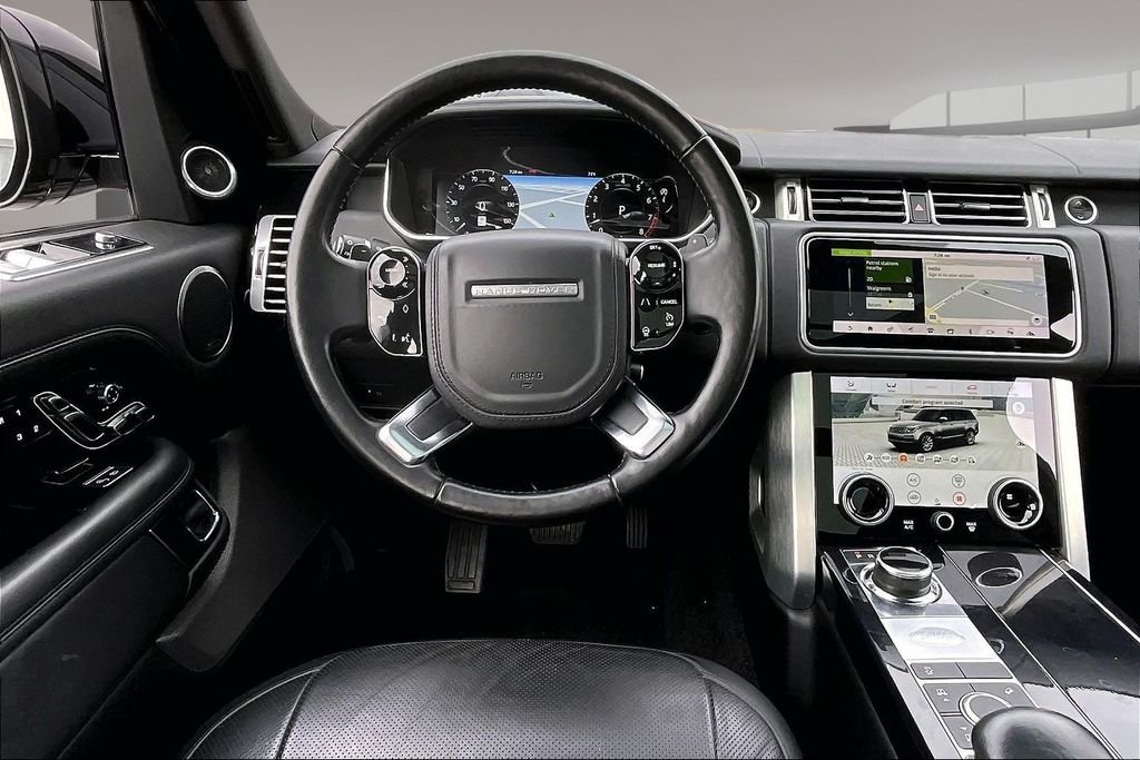 Used 2019 Santorini Black Metallic Land Rover 3.0L V6 Supercharged HSE image 8