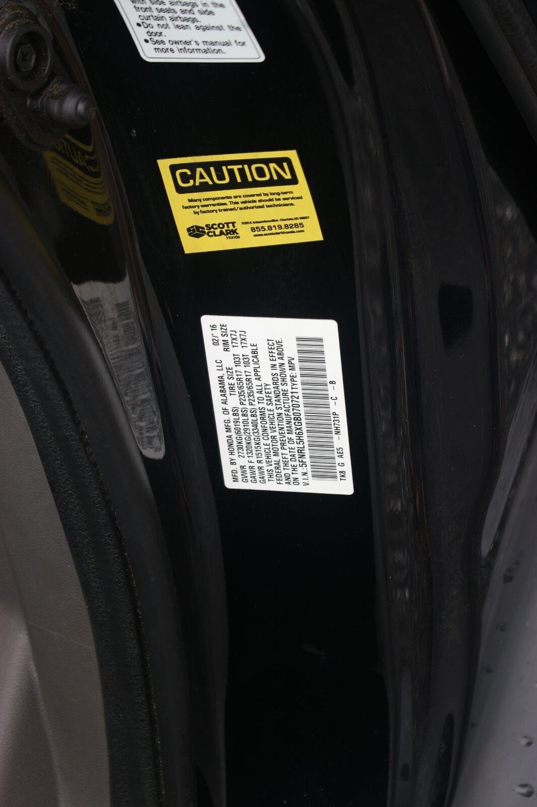 Used 2016  Honda EX-L image 46